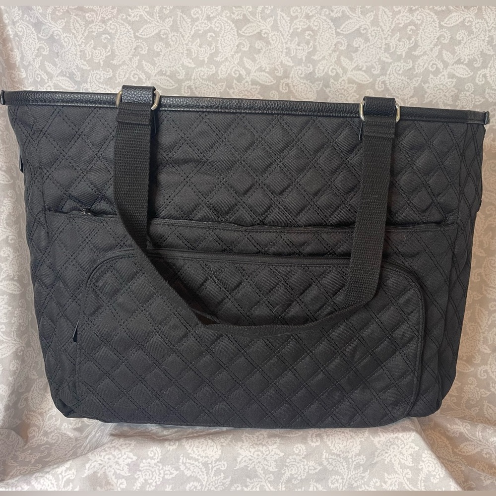 Thirty One Double Take Reversible Tote Moosin Around  *Hostess Special* EUC - Picture 2 of 6